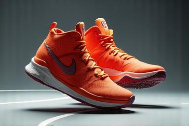 Image of high-performance basketball shoes.